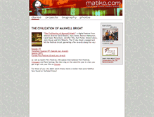 Tablet Screenshot of matiko.com